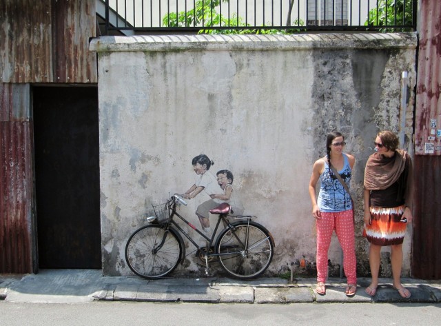 Street art in Georgetown, Penang
